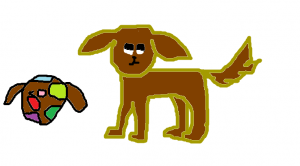 Brownian Dog & Egg